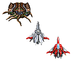 General Sprites - Super Laser: The Alien Fighter