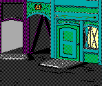 Town (Night) - Quest for Glory I: So You Want to Be a Hero