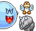 Boom Boom, Big Boo & Reznor - Mario Customs