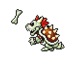 Dry Bowser (Super Mario Bros. SNES-Style) - Mario Customs