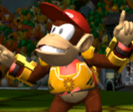 Striker Times Diddy Kong - Mario Strikers Charged