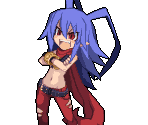 Laharl (Girl) - Disgaea D2: A Brighter Darkness