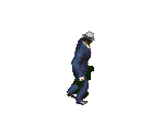 Bouncer (Blue Suit) - Fallout 2