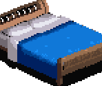 Amberson's Magnificent Double Bed - The Urbz: Sims in the City