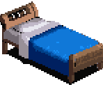 Amberson's Magnificent Sleigh Bed - The Urbz: Sims in the City