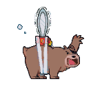 Chainsaw Bear - Adventure Time: Hey Ice King! Why'd You Steal Our Garbage?!