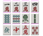 Mahjong Pieces - Jansei Gakuen Chrono * Magic