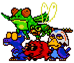 Stage 2 Enemies - Bonk's Adventure