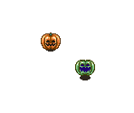 Pumpkin Bomb & Nitro Pumpkin - Secret of Mana