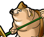 Pigsy - Dokapon the World (JPN)