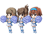 Cheerleaders - Yu-Gi-Oh! 5d's Tag Force 5