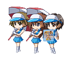 Parasol Girls - Yu-Gi-Oh! 5d's Tag Force 5
