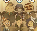 Puzzles #115 - #117 - Professor Layton and the Diabolical Box
