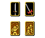Weapon & Spell Icons - Shining Force CD