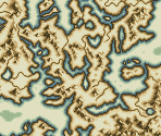 World Map Screen - Ogre Battle: The March of the Black Queen