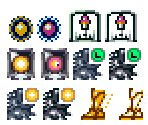 SNES Items - Metroid Customs