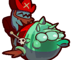 Vinnie & Spike (Captain Vinnie & Seadog Spike) - Awesomenauts