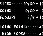 Pause Menu Font & Icons - Super Mario World 2: Yoshi's Island