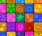 Garbage Block Tilesets - Pokémon Puzzle Challenge