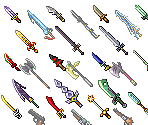 Weapons - Final Fantasy: All the Bravest