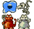 Graveyard Enemies - Chuck Rock