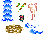 Geomancer Effects - Final Fantasy 5 (JPN)