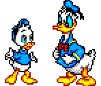 Cutscene Sprites - Lucky Dime Caper Starring Donald Duck