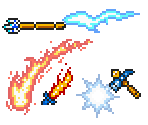 Weapons Effects - Final Fantasy 5 (JPN)