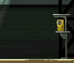 Moonlit Courtyard - Ghost Trick: Phantom Detective