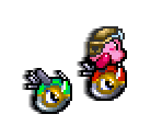 Wheelie Bike & Wheelie Rider Kirby (Kirby Advance-Style) - Kirby Customs