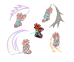 Crono's Weapons - Chrono Trigger
