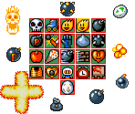 Items & Effects - Super Bomberman 3