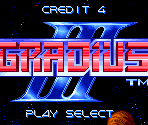 Title Screen - Gradius III