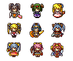Overworld Characters - Dabudabu Karutetto