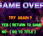 Game Over Screen - Metroid Fusion