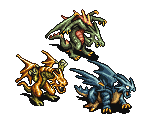 Dragon Classes - Ogre Battle: The March of the Black Queen