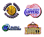 Menu Elements + Fonts - NBA Jam Tournament Edition