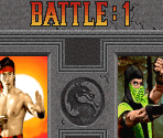 Menu Elements & Fonts - Mortal Kombat 2
