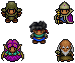 Overworld Characters - Beyond the Beyond