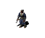 Monk in Heavy Armor with Axe - Diablo / Diablo: Hellfire