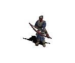 Monk in Heavy Armor with Bow - Diablo / Diablo: Hellfire