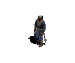 Monk in Heavy Armor with Mace - Diablo / Diablo: Hellfire