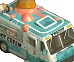 Ice Cream Truck - Zombie Island