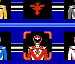 Stage & Character Select - Choujin Sentai Jetman / Birdman Squadron Jetman (JPN)