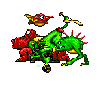 Mars Enemies - Taz in Escape from Mars