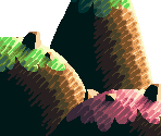 Chocolate Mountains - Super Mario World 2: Yoshi's Island