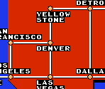 World Map - Formula One: Built To Win (USA)