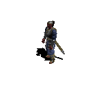 Monk in Heavy Armor with Sword - Diablo / Diablo: Hellfire