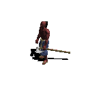 Monk in Light Armor with Axe - Diablo / Diablo: Hellfire