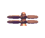 Revenge of Meta Knight (Halberd) Animated Tileset - Kirby Super Star Ultra